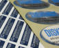 Domed vinyl labels
